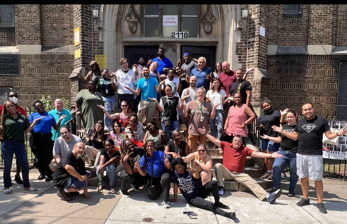 DCL4385's tweet photo. Celebrating our PMA staff 🎉💪 @Ryan_Scallon @PHLschools @MsAli_8 https://t.co/h1o8ld0E42
