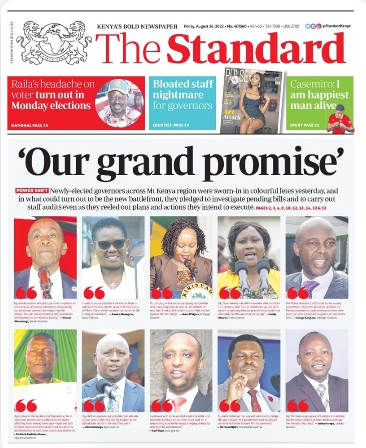 smutoro's tweet photo. Grand promises by Governors - the easier part. Actualization is another story @KenyaGovernors #PublicDelivery https://t.co/VNc3E8ranO