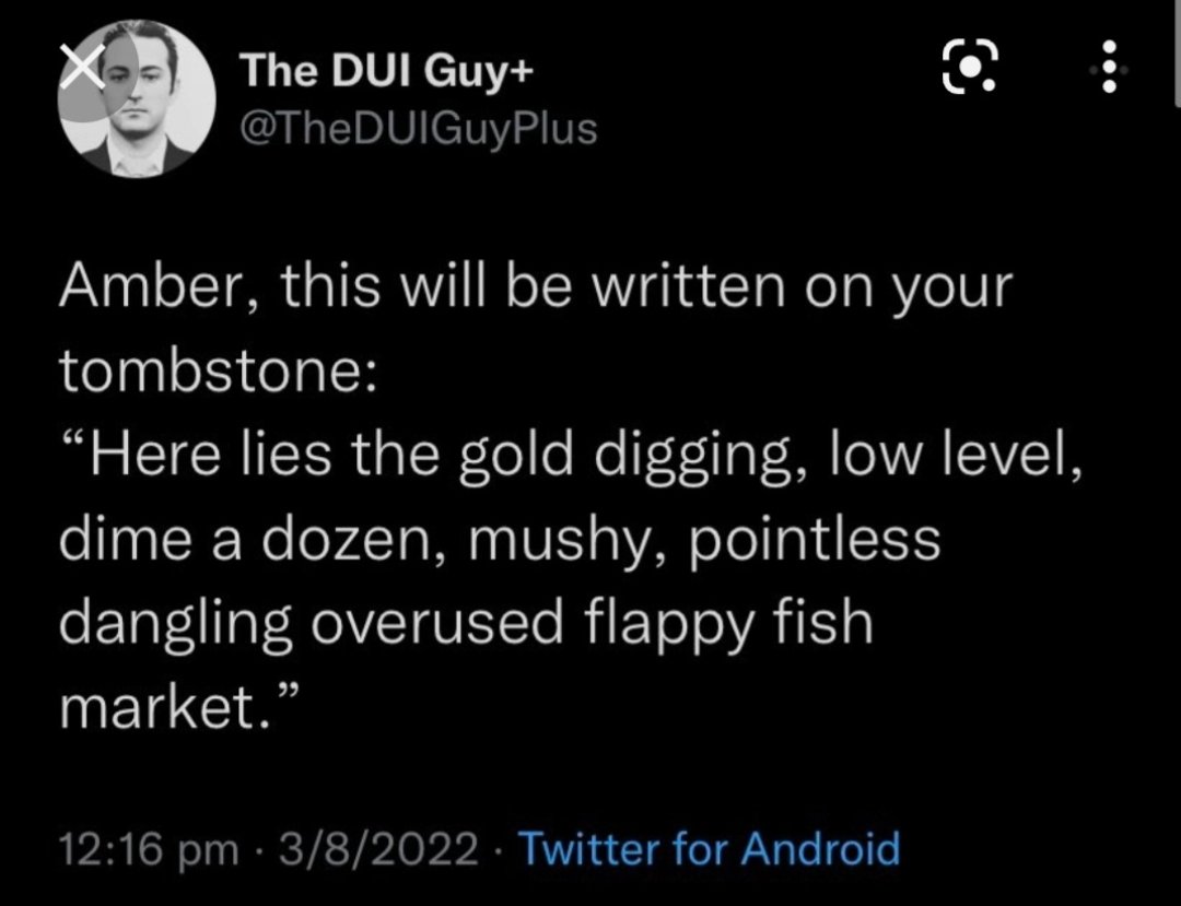 Catheri58294684's tweet photo. #DeppFans are doing what their told by @TheDUIGuyPlus and trying to get Michele Dauber fired. Imagine being disgusted by her use of "skirts" and "pick me" but not their cult leaders words to "f**ck a d3ad c*rpse." Or DUI guy wanting to put "floppy fish market" on her grave. https://t.co/HfqZbhMFWu