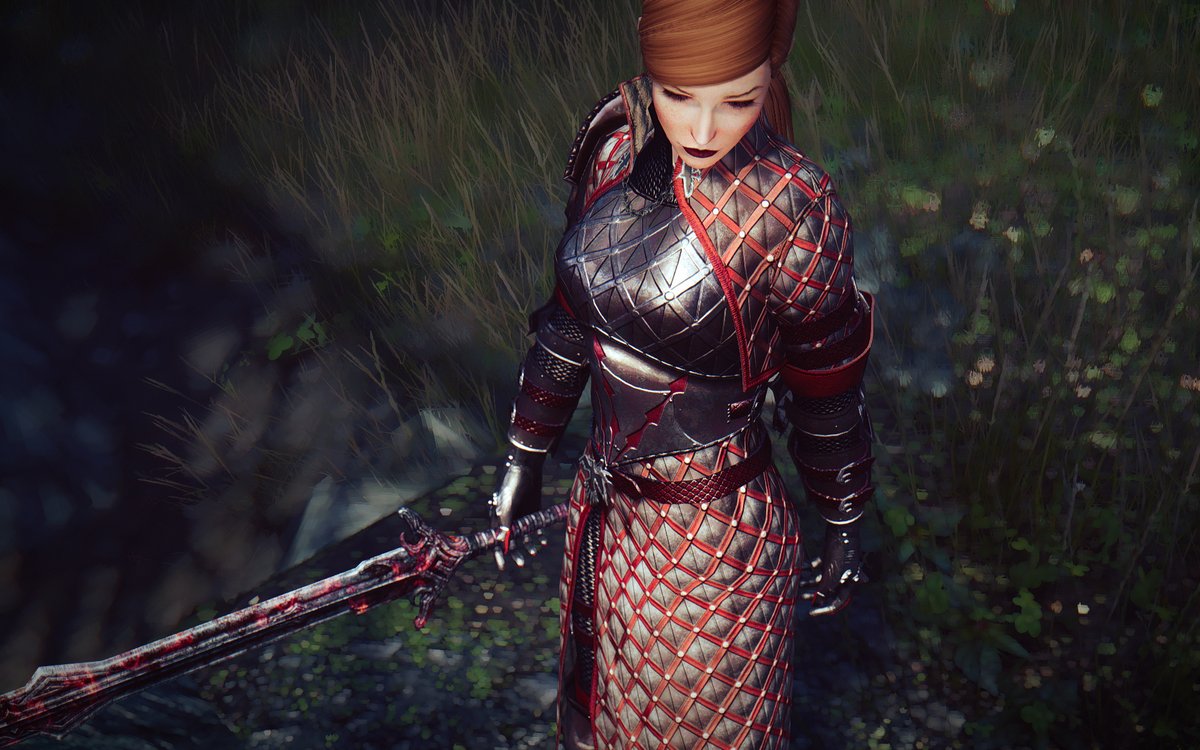 kozakowymods's tweet photo. Nella wearing Saskia Retex of Falka Armor #Skyrim #SkyrimMods #Armor #Falka #Saskia https://t.co/lqSoZHloxh