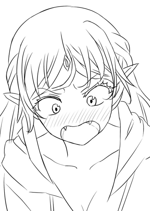 異世界おじさんに登場するツンデレエルフ可愛かった。アニメは作画が良くて内容が面白かったです。個人的に6話のこの表情好き。
#異世界おじさん 