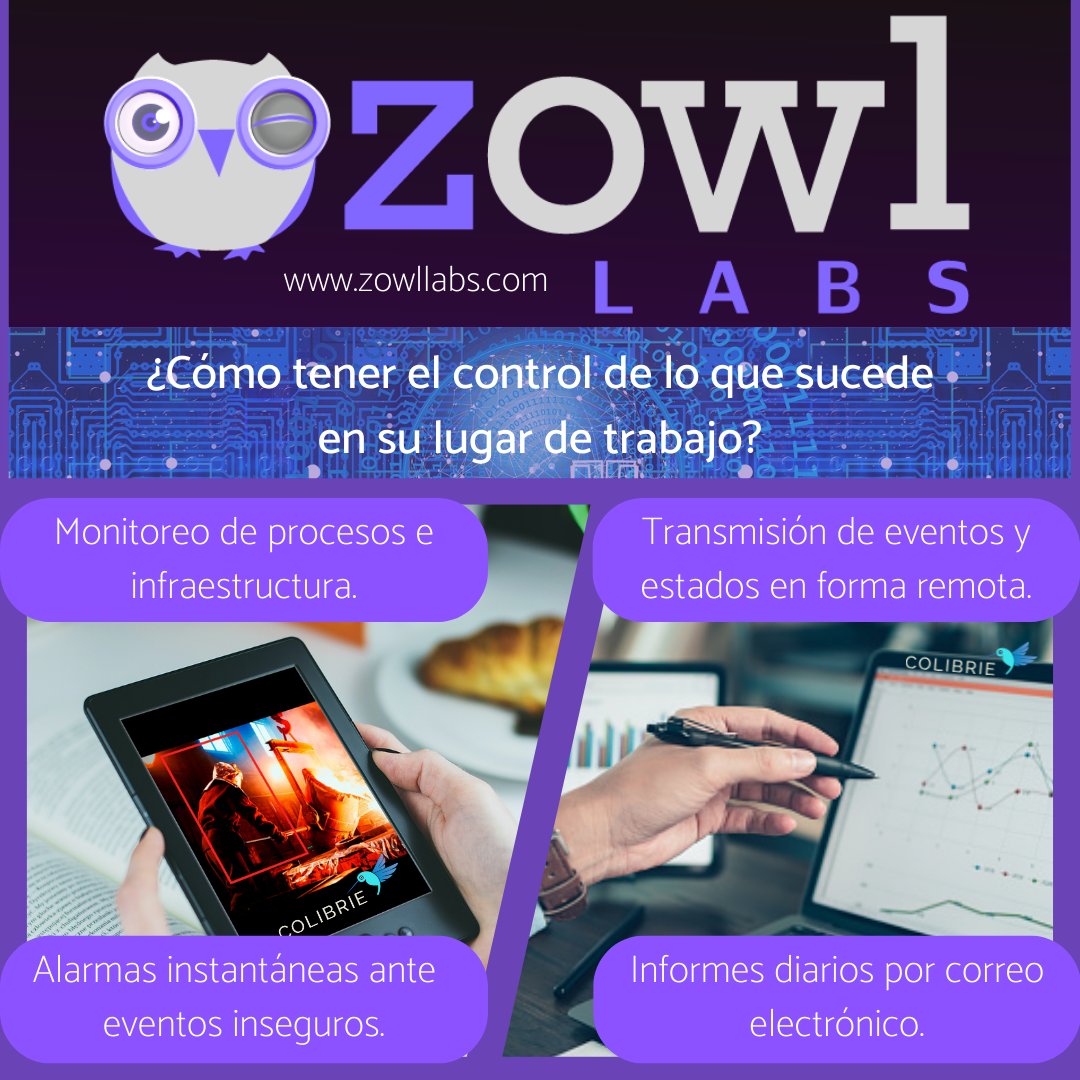 zowllabs's tweet photo. ¿Cómo tener el control de lo que sucede en su lugar de trabajo?  
#zowllabs #IA #AI  #visionartificial #artificialintelligence #computervision #colibrie #colibrieADAS #colibrieDMS #colibrieHealthGuard #colibrieSaftyGuard #safetywork #videoanalytics #machinelearning https://t.co/tY9c8GBJnA
