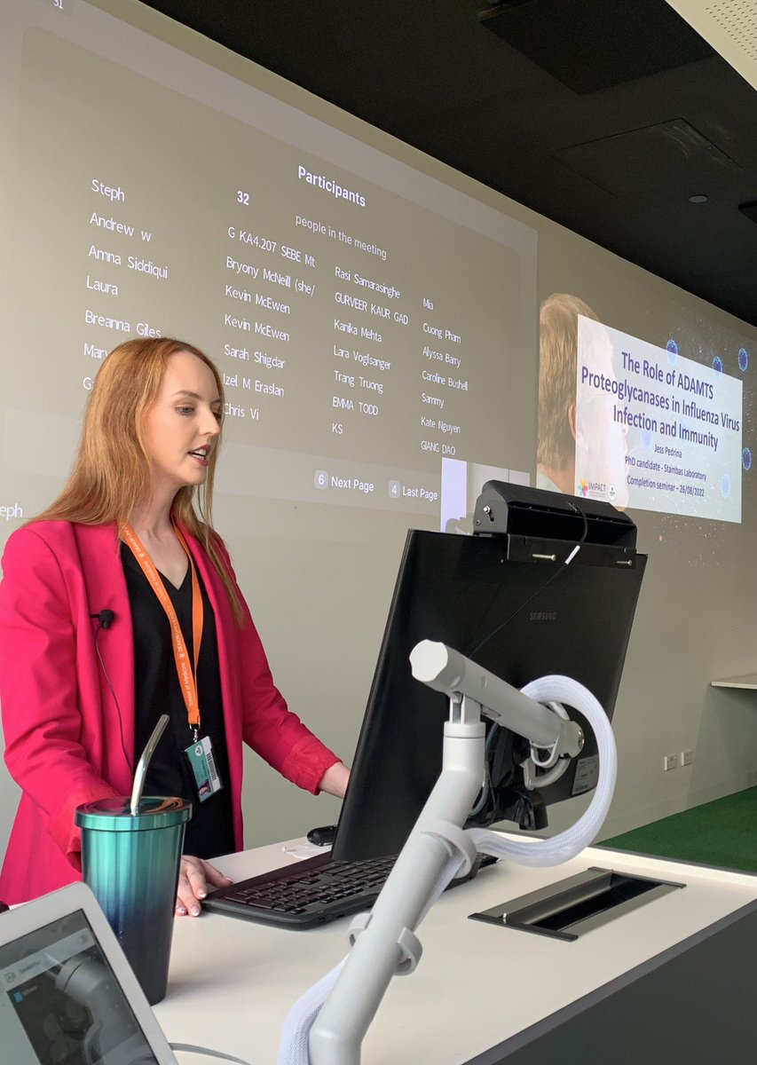 Congratulations to our talented and hardworking PhD student, Jess Pedrina, for giving an excellent PhD Completion Seminar yesterday <a href="/DeakinMedicine/">Deakin Uni Medicine</a>.