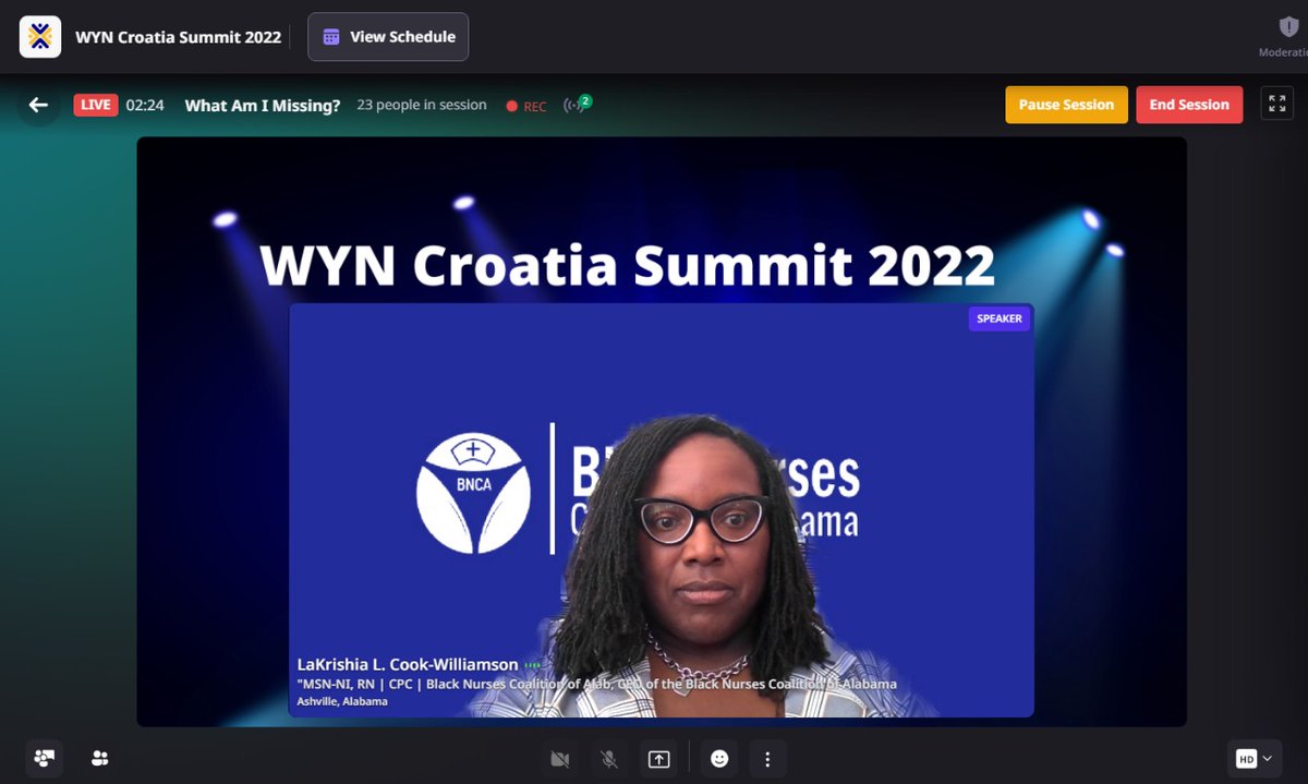 ConferencesWyn's tweet photo. #watchyournetwork
WYN_ Croatia Summit 2022
 Powerful speech by #LaKrishia L. Cook-Williamson https://t.co/e5DvatXZ6J