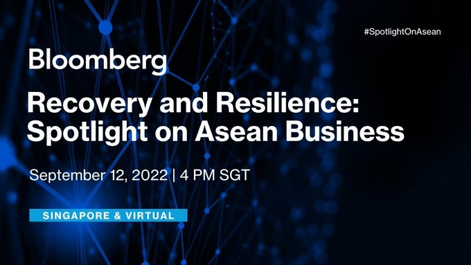 BloombergLive's tweet photo. How can Southeast Asia reposition itself as companies look to diversify from China? And how will digitalization transform the value chain in Asean? We look closer 9/12 https://t.co/zAmk2JCrCG #SpotlightOnAsean https://t.co/YM1PSpJgfu