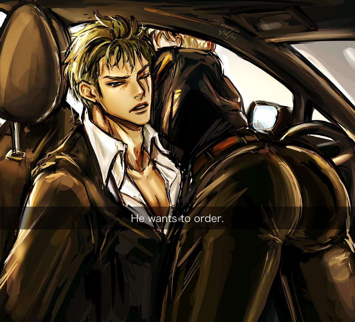 i wanna order them ty <33 #zoro #sanji #onepiece