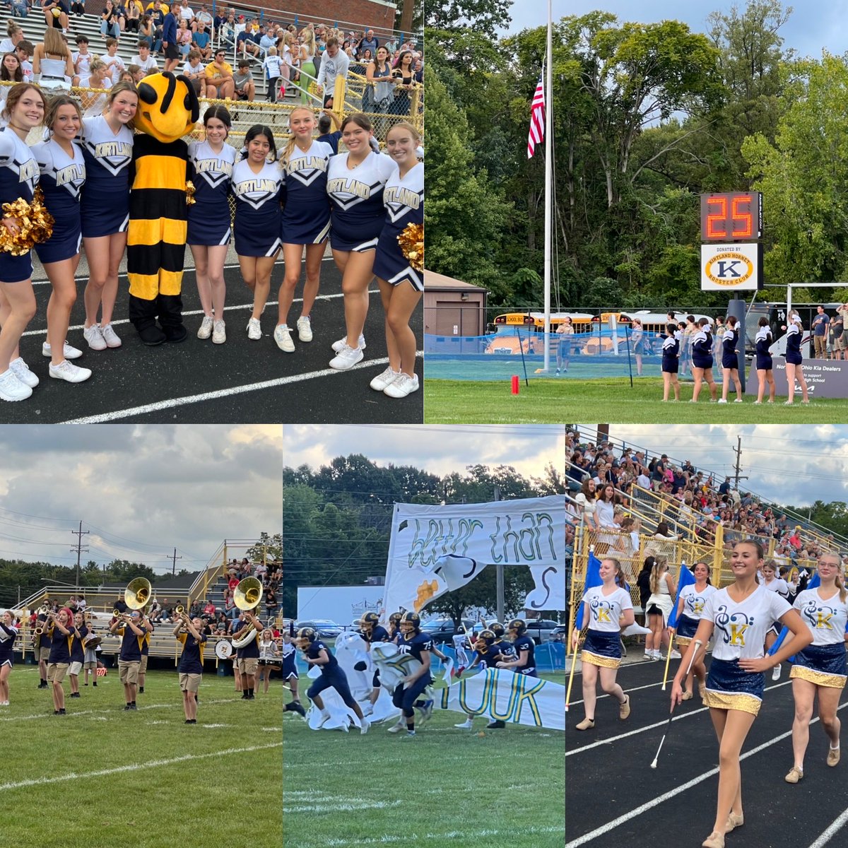 KLSDSupt's tweet photo. A beautiful night for the home opener! #hornetpride https://t.co/hJ0lZAjB4l