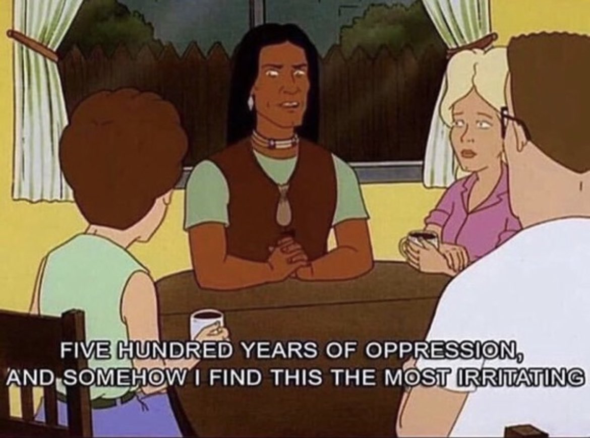 “you’re racist against white people”