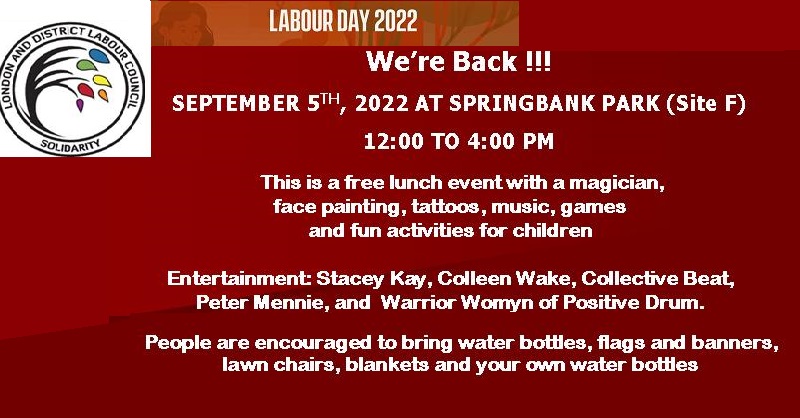 Ldn_Labour's tweet photo. Are you a member of a Labour Council affiliate? Are you able to volunteer at the London Labour Day Picnic? Lots of ways to help!  Please complete the form at https://t.co/tqI44Mqxp1

#LabourDay #ldnont https://t.co/9Lz31lA6jS