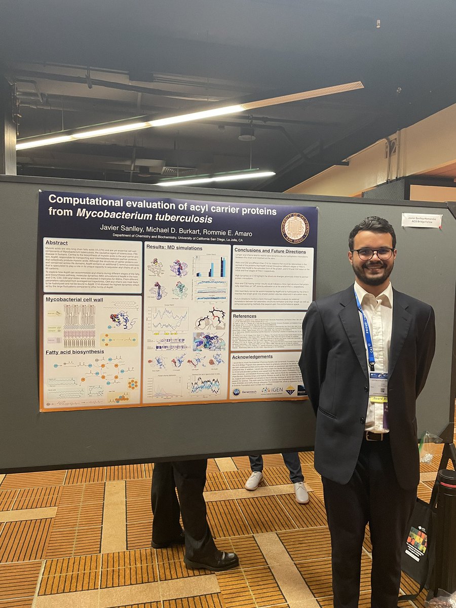 biochemjavi's tweet photo. Not only I was able to defend my masters this past month but I was also able to present my work and speak on behalf of the @AmerChemSociety Bridge Program at #ACSFall2022 ! Im extremely thankful for everyone that supported me throughout this journey, this is just the beginning https://t.co/lEPs8nYnex