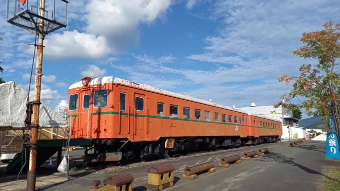 小頓別駅前もかつては賑わっていたのか古い旅館が残っていた 