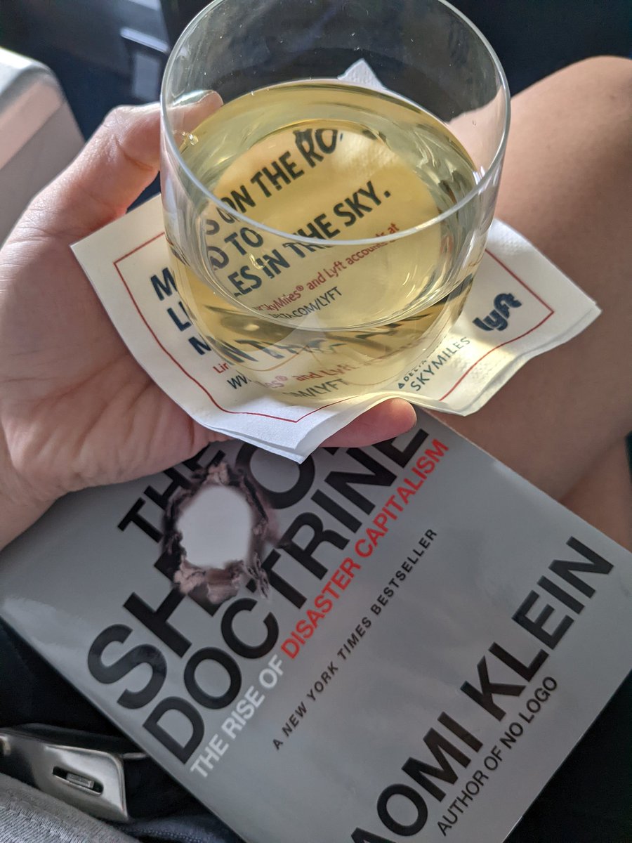 ErinFleck1's tweet photo. Ty @Delta for the cheap points upgrade and the quick flight home! Now to dismantle some capitalist bs and save the world one peer reviewed journal article at a time. https://t.co/IgArKqs9s7