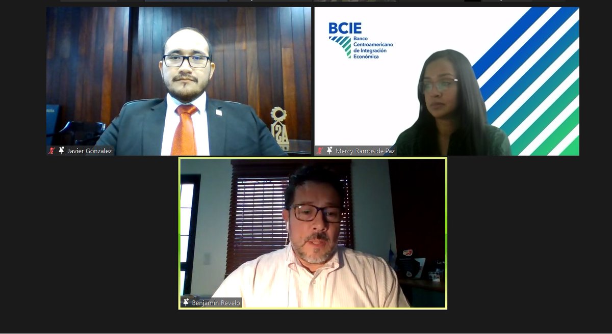 asielsalvador's tweet photo. En #Día #COREN2022 #Foro3 los expertos, Mercy Ramos de Paz, @BCIE_Org; Benjamín Revelo, @bancoagricolasv, abordan el tema: Mecanismos Financieros para Eficiencia Energética y Energía Sostenible, modera @JAG_Castillo gerente de Energía ASI.
#GestiónEnergética #ElSalvador https://t.co/B44DwUVAHy