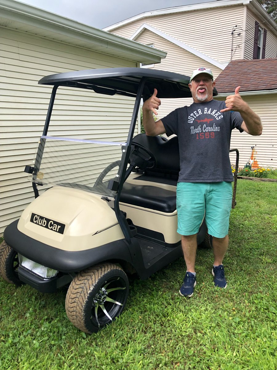 JSalata's tweet photo. Everyone: “Congrats on your new position at Princeton, Ju!”

My Mom: “Ju, look at this golf cart we just got for our new cottage!” https://t.co/HDYBmJLEEz