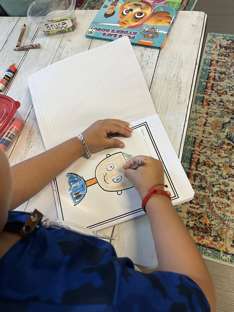 KellyLeonardLP's tweet photo. Today was self portrait day! Hard work pays off! #ChooseLP @lpisd #LPE #Kindergarten https://t.co/zCLAgrUo2g