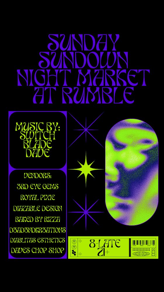 RoyalPixie2's tweet photo. I’ll be set up at Rumble alongside @SWITCHBLADEDAVE 🥰 Be sure to support local and Purchase my new Earth Bracelets!! ✌🏻 #PLUR #WeAreAllRoyal #RoyalPixie https://t.co/ZoTBq7acYJ