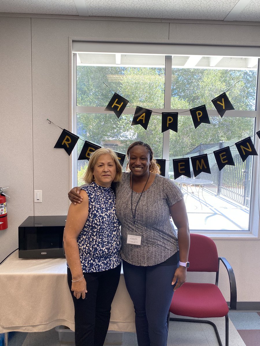 Another retirement.  Congratulations to Josefina Gutierrez for her dedication to the ⁦<a href="/NVUSD/">Napa Valley Unified</a>⁩ Operations team.  During her retirement speech Josefina shared that ‘⁦<a href="/NVUSD/">Napa Valley Unified</a>⁩ Students’ is what motivated her everyday to keep classrooms clean and ready for learning!!!