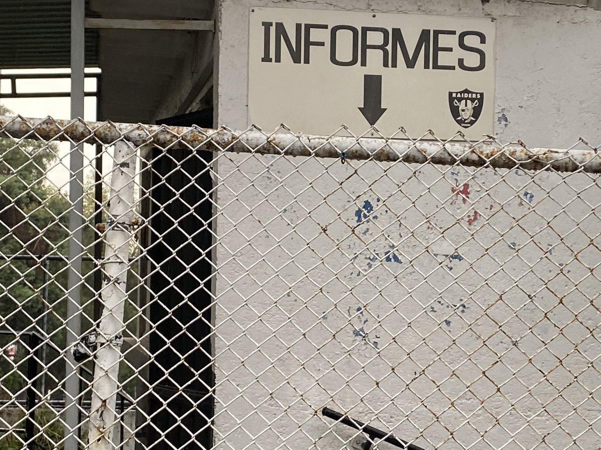 sorianoaaron's tweet photo. No hay nada más triste que el 🏟 @Raidersarboleda 🏴‍☠️ 

@GobAtizapan @Pedro_RVillegas https://t.co/5vVAMGDaJT