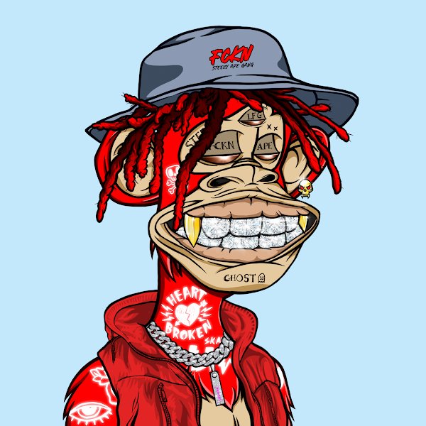 sandrikNFT's tweet photo. Just look at this reveal! Sheesh! 🔥🔥🔥 @BryanveeEth never dissapoints! 
#SteezyApeGang @steezyapegang https://t.co/tfNL3M5Vp9