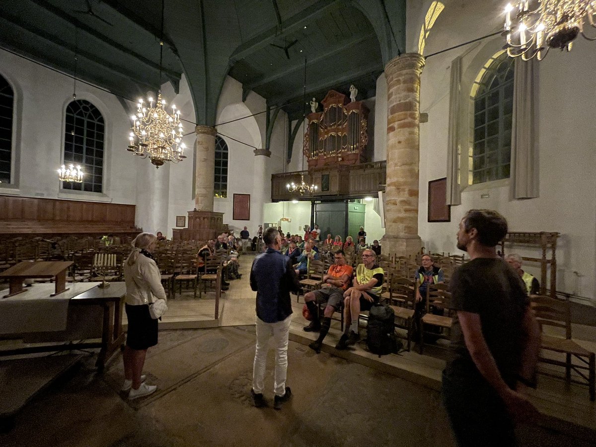 wadwandelaar's tweet photo. #TvBB uitzwaaien Herv Kerk Coevorden, nog wat historie, in deze kerk ligt Rabenhaupt begraven, nog wat logistiek door Ronald en dan los https://t.co/H5JOZLxEdd