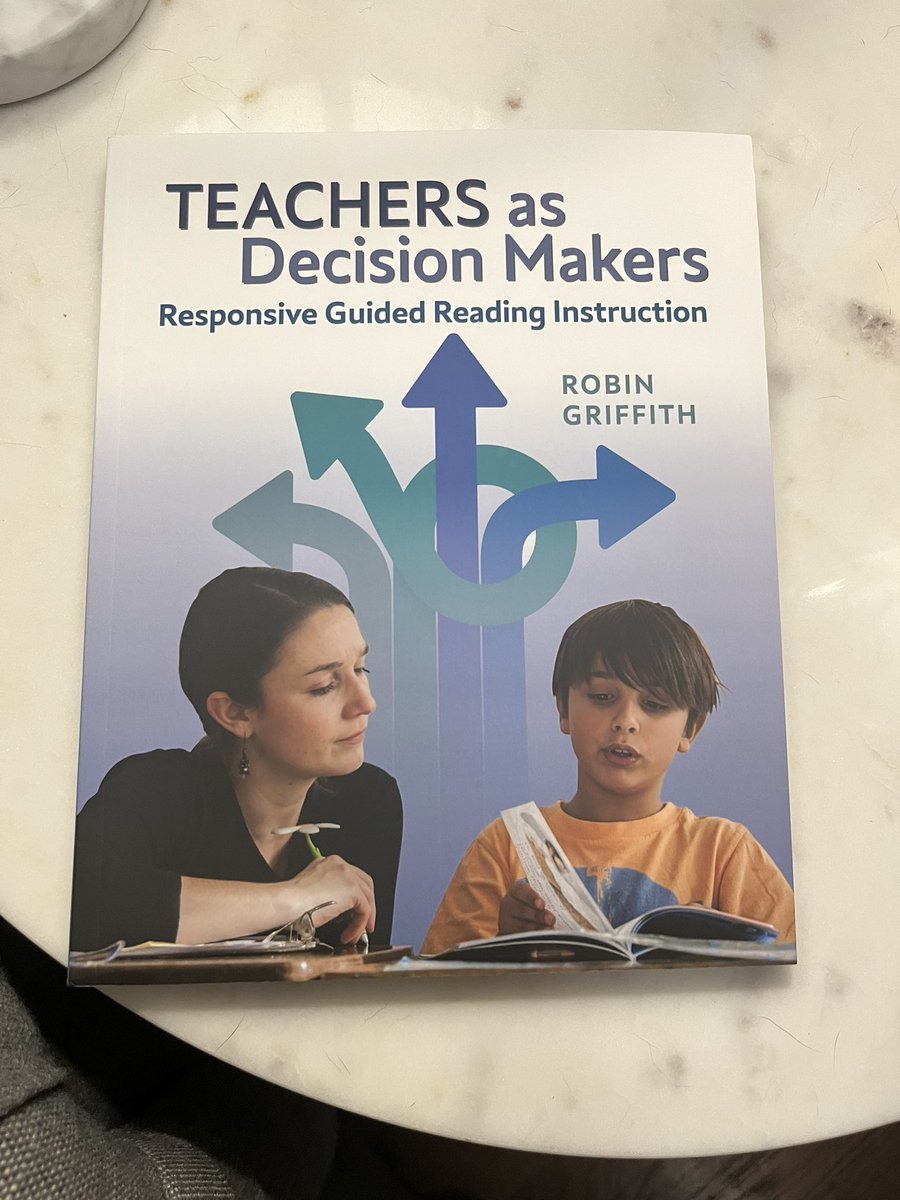 TerryTreads's tweet photo. Congratulations to my pal  @Griffith4R - my advanced copy of her smart new book, Teachers as #DecisionMakers arrived a few hours ago and I can’t stop flipping through it. You’ll definitely want this one on your PD bookshelf! Available early September! https://t.co/L6twToKCpV. https://t.co/LCXK5WQ4y5
