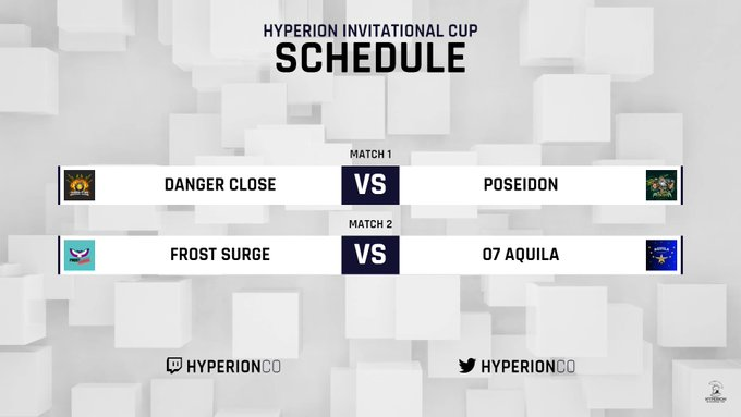 HyperionCo's tweet photo. We're going live in just a couple minutes with a double header tonight in Hyperion Invitational Cup 2!
@PermafrostGG vs @EsportsO7 will be on https://t.co/gvBDl9wmb6
@DangerCloseBaby vs @OdysseyGamingE1 Poseidon will be on https://t.co/1Ez5c3ZWZm
#ForzaHyperion https://t.co/wfZvihEvv2