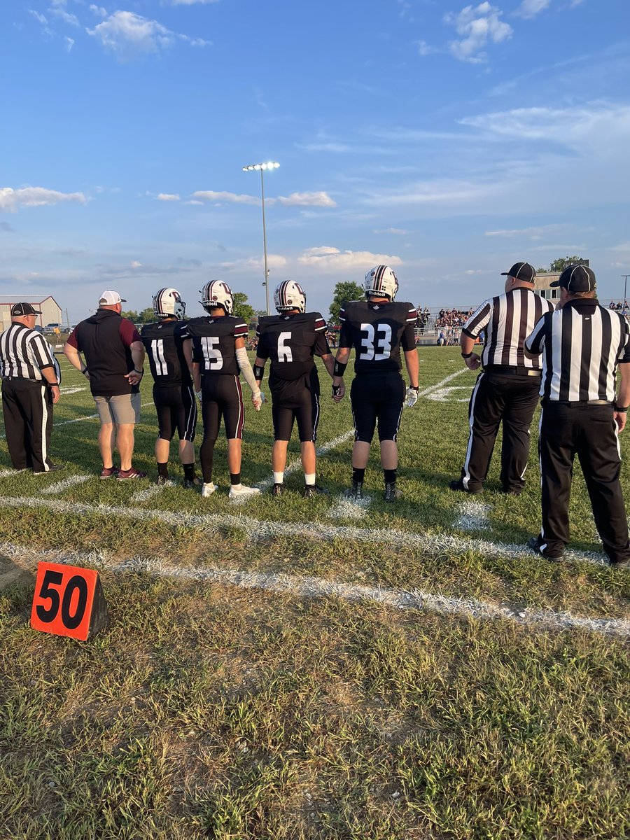 First <a href="/Rebels_OCFB/">Rebels Football</a> home game of the season! Go REBELS!!! <a href="/Rebels_Nation/">REBELS NATION ™</a> #allmybabies