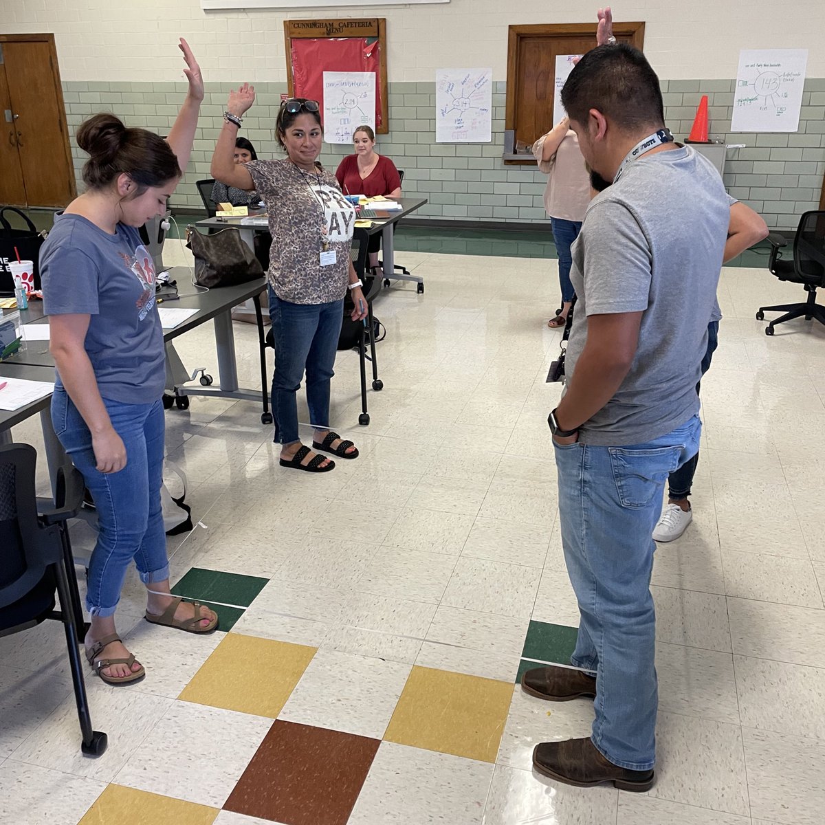 Thank you <a href="/SharonWellsMath/">Sharon Wells Mathematics</a> consultant, Nikki Weaver, for leading an amazing workshop for our 4th grade <a href="/CCISD/">CCISD</a> math teachers 🤗