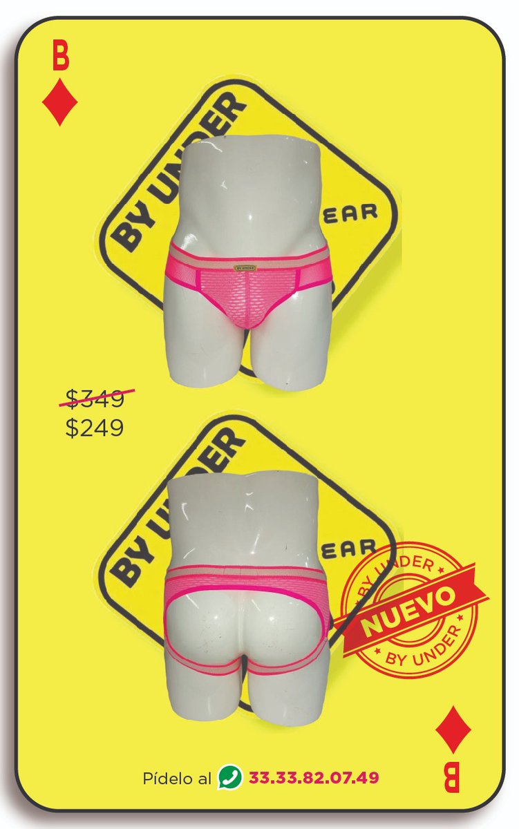 byunderwear's tweet photo. 🔥Conoce lo más nuevo en #brief #jockstrap de nuestra marca #ByUnder y siéntete cómodo, sexy y con estilo. 🩲
Disponible en todas nuestras sucursales:
📍By Under CDMX, QUERÉTARO Y GUADALAJARA
El catálogo completo en nuestro whatsaapp3️⃣3️⃣3️⃣3️⃣8️⃣2️⃣0️⃣7️⃣4️⃣9️⃣ https://t.co/ck9dBCzCe1