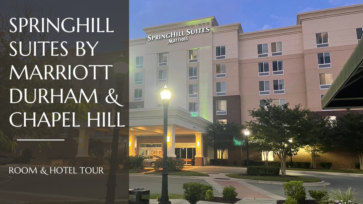 ExpFowler's tweet photo. This is a room and hotel tour from our recent stay at the Springhill Suites by Marriott Durham Chapel Hill.
https://t.co/lgZH6lBXc1
#explorationfowler #springhillsuites #durhamnc #chapelhillnc #Duke #dukehospital #roomtour #hoteltour #youtube #NewVideo https://t.co/Shy7tOTXZy