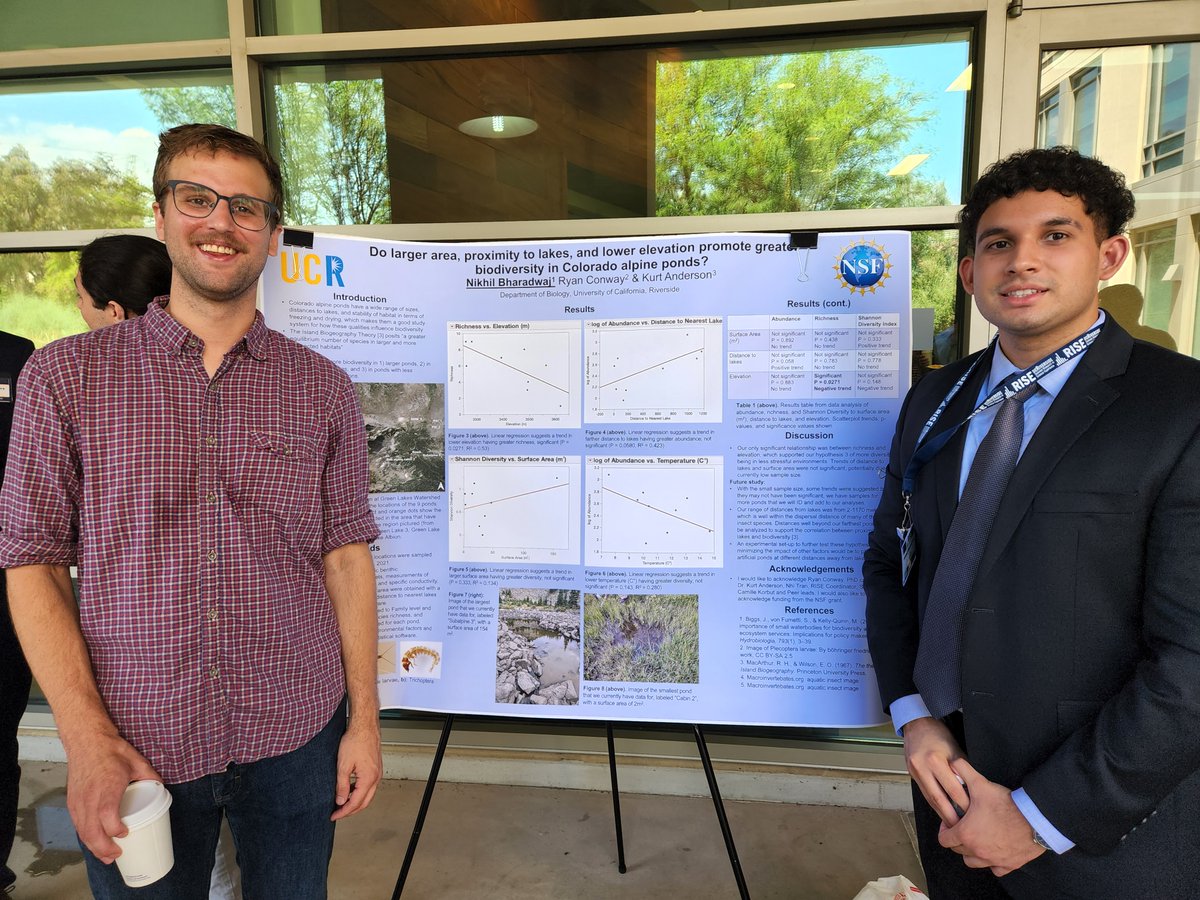 Kurt Anderson🦠🐛🐟 (@kurt_ecology) on Twitter photo Nikhil Bharadwaj (right) worked with no-twitter Ryan Conway characterizing benthic macroinvertebrate diversity patterns in alpine ponds from samples taken at <a href="/LterNiwot/">Niwot Ridge LTER</a>. 2/n Nikhil Bharadwaj (right) worked with no-twitter Ryan Conway characterizing benthic macroinvertebrate diversity patterns in alpine ponds from samples taken at <a href="/LterNiwot/">Niwot Ridge LTER</a>. 2/n