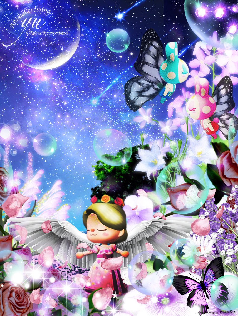 【お誕生月お祝い企画・8月】
ちょっと過ぎてしまいましたが、8月25日、yuさん(<a href="/la8vierge/">𝑦 𝑢 🫧💐</a>)お誕生日おめでとうございます🎊🎉👏💖

リクエストはキャラ画像、イメージは『シャボン玉がフワフワ飛んでいる花畑、満天の星空に流れ星、花畑は淡いピンクや薄紫』です❣️

yuさんありがとうございました🙇‍♀️❤️