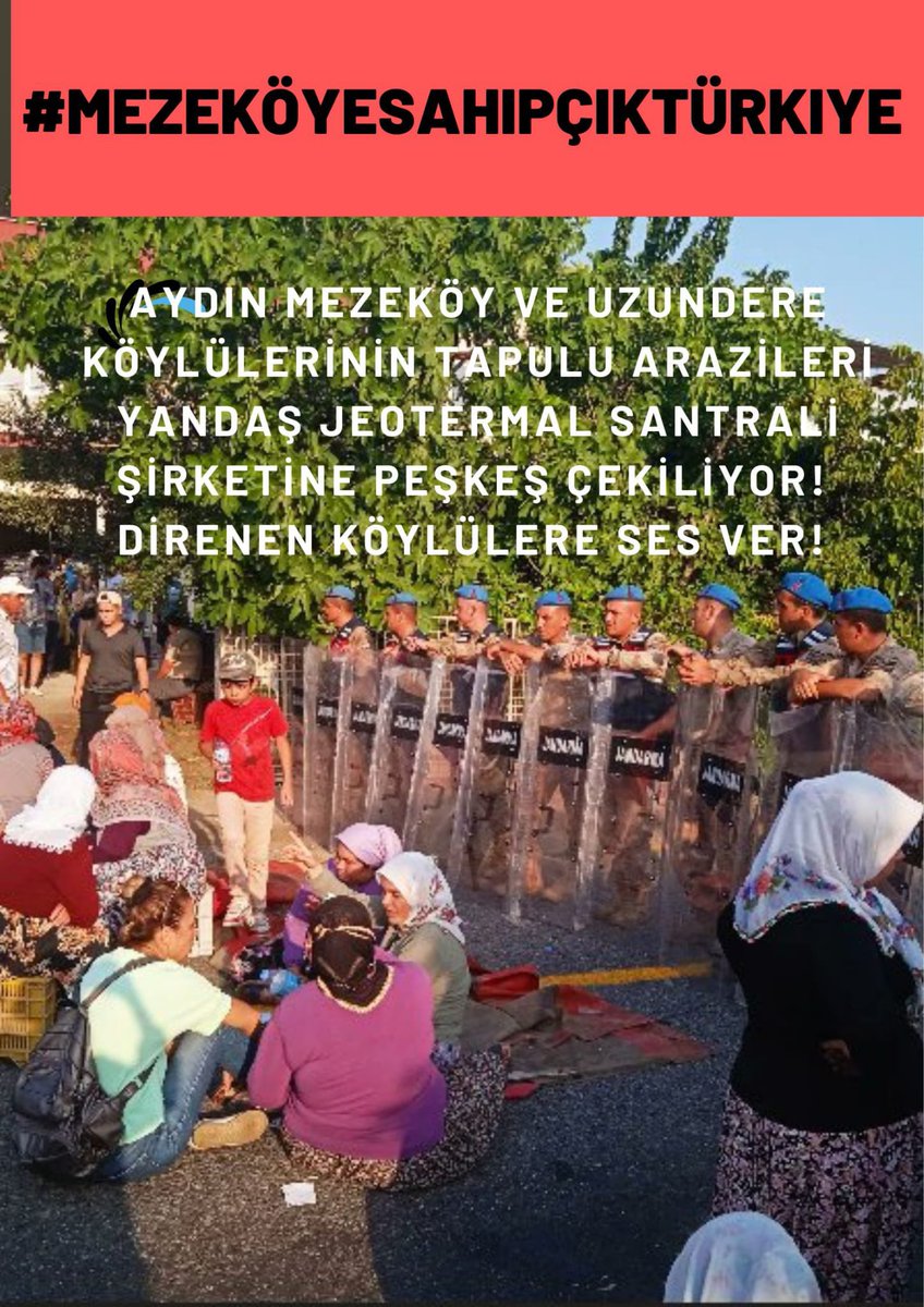 MuratCepnii's tweet photo. Her yerde saldırı, her yerde direniş. 
#MezeköyeSahipÇıkTürkiye https://t.co/S22S0Vldd2