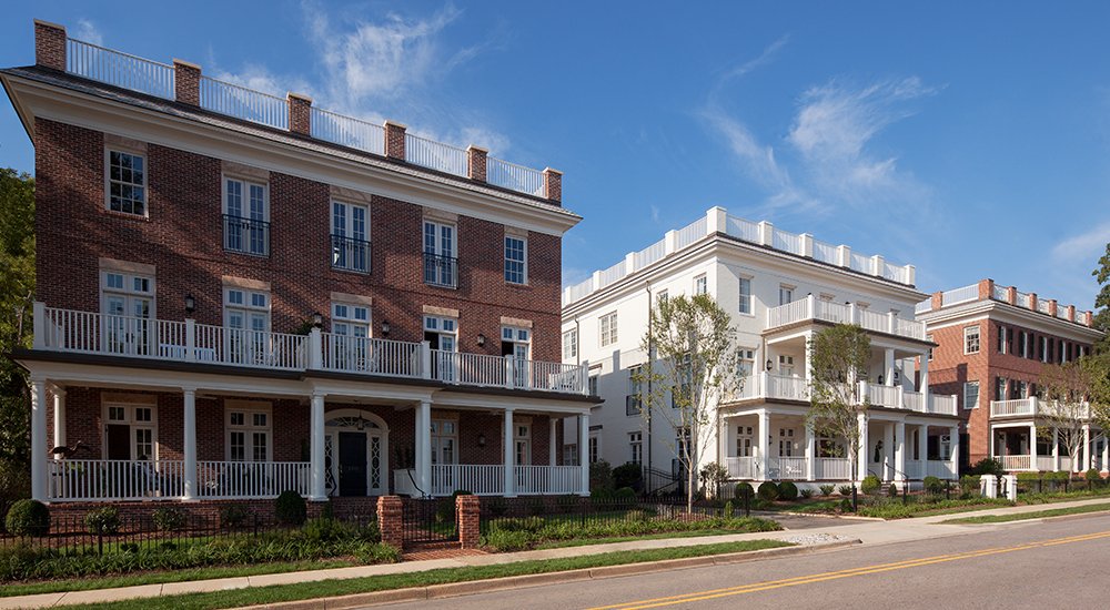 rhett_carlson's tweet photo. When the infill looks like it's been there for 100 years.

Fairview Row is a new development in the Five Points district in Raleigh, NC that features three Colonial and Federal style condo buildings. Designed by Cline Design Associates &amp; developed by Beacon Street Development https://t.co/wEvJGJ0r7u