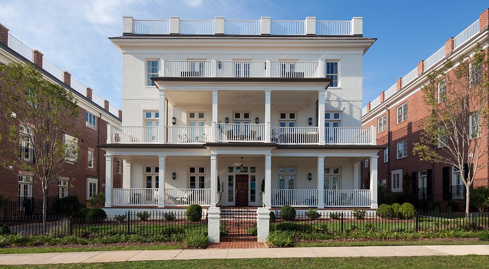 rhett_carlson's tweet photo. When the infill looks like it's been there for 100 years.

Fairview Row is a new development in the Five Points district in Raleigh, NC that features three Colonial and Federal style condo buildings. Designed by Cline Design Associates &amp; developed by Beacon Street Development https://t.co/wEvJGJ0r7u
