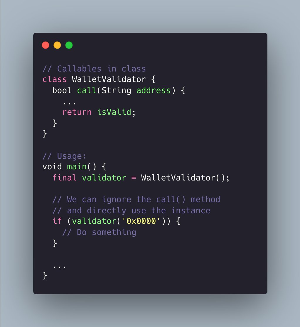 dev_wojtek's tweet image. class callables

#flutter #flutterdev #fluttertip #flutterdevelopers