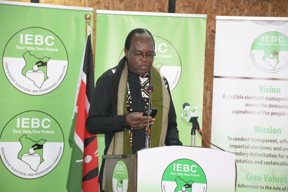citizentvkenya's tweet photo. IEBC Commissioner Justus Nyang'aya files responses to presidential poll petition, says a foreigner was given access to IEBC server and allegedly manipulated results https://t.co/QFEx0EdDbD