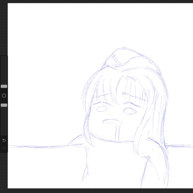 今日のネタ描いてます。 