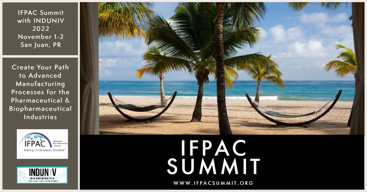 See things in a new light at the 19th Annual IFPAC Summit, November 1-2, 2022 in San Juan, Puerto Rico. This event will showcase innovation &amp; quality solutions with opportunities for networking &amp; discussions. Learn more: IFPACsummit.org #pharmamanufacturing #biotechnology