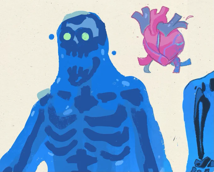Some initial Kaijune sketches! (All my current sketches are up on my P*treon)  