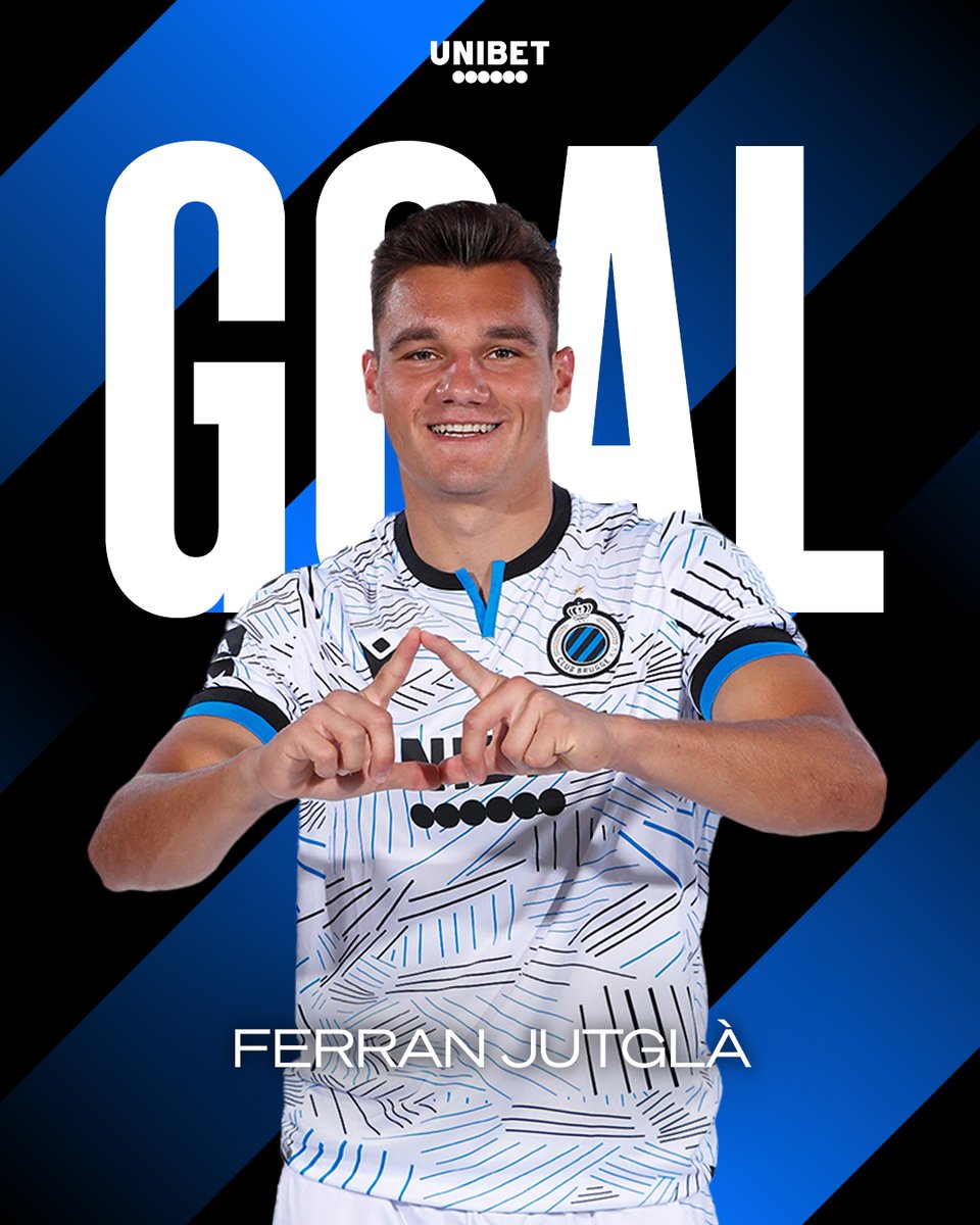 ClubBrugge's tweet photo. GOAAAL! 1-1! JUTGOL! 😍#CHACLU https://t.co/3PLOsClMJB
