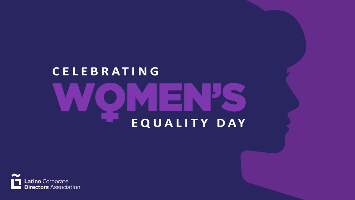LatinoDirectors's tweet photo. We're celebrating #WomensEqualityDay2022 & sounding the alarm about the lack of #Latina senior exec representation in the nation’s largest companies–according to a @USATODAY analysis of the S&P 100, Latinas make up just 1.6%.
>Read More: https://t.co/I8gsraY4fA
#CorpDiversity https://t.co/eXZdzCFwMi