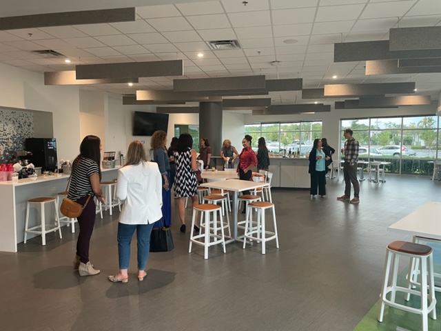 jaxama's tweet photo. Fun times at our August Happy Hour event last night! Thanks to @rfsmart for hosting and everyone who joined us! #marketing #networking #AMAJax https://t.co/KCy9V5rajh