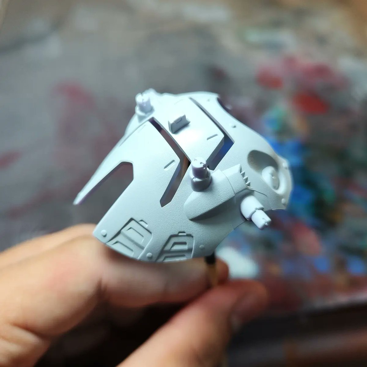 HobbyLifeStudio's tweet photo. 1/35 ZW18 Spideath
เริ่มรองพื้นแล้ว ทั้งตัวโมและก็ฐาน พรุ่งนี้มาลุยทำสีโครงต่อ
6วันก่อนส่งงานAK
#TakaraTomy #Zoids #ZoidsWild #Spideath https://t.co/rz5lM4aYsV