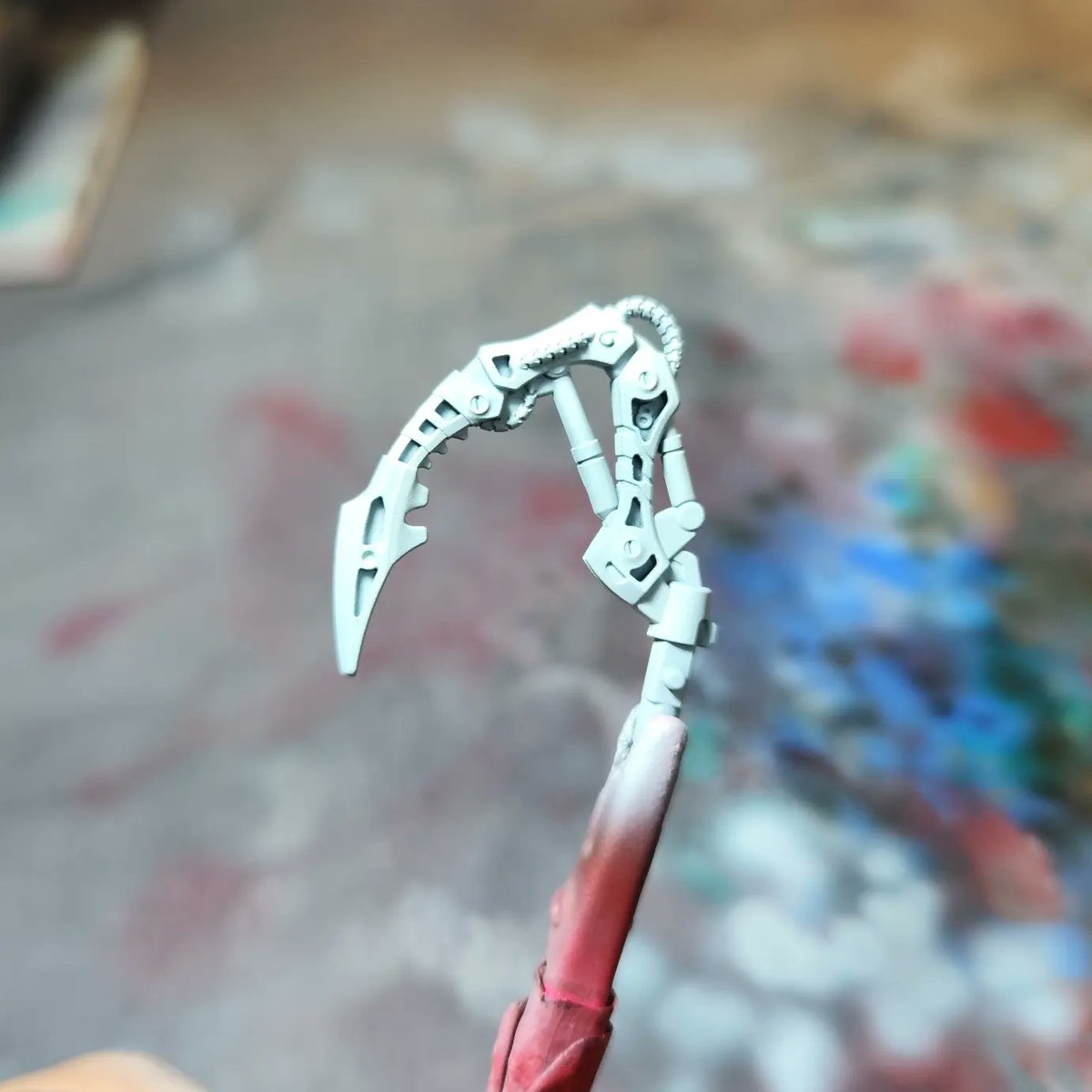 HobbyLifeStudio's tweet photo. 1/35 ZW18 Spideath
เริ่มรองพื้นแล้ว ทั้งตัวโมและก็ฐาน พรุ่งนี้มาลุยทำสีโครงต่อ
6วันก่อนส่งงานAK
#TakaraTomy #Zoids #ZoidsWild #Spideath https://t.co/rz5lM4aYsV