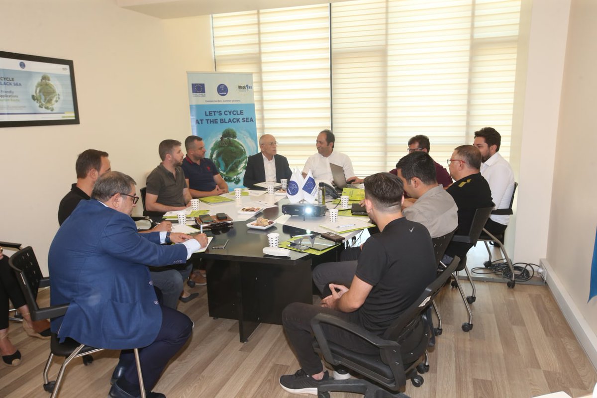 Letscyclecbc's tweet photo. Within the scope of the Let's Cycle at the Black Sea Project, the Framework Stratrgical Planning Meeting of the "2022-2027 Touristic and Cultural Strategic Plan" was held with our local stakeholders. 
#CBC #eu #LetsCYCLE https://t.co/FAGZHVAuuk