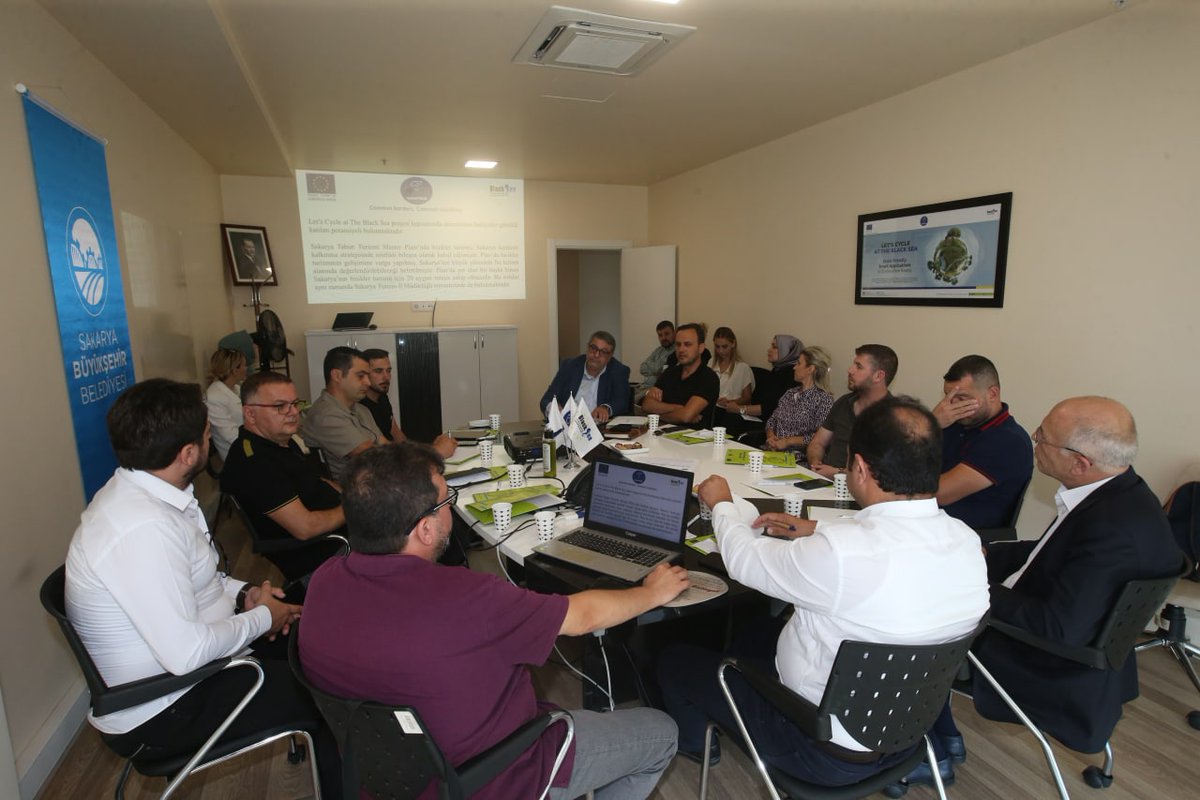 Letscyclecbc's tweet photo. Within the scope of the Let's Cycle at the Black Sea Project, the Framework Stratrgical Planning Meeting of the "2022-2027 Touristic and Cultural Strategic Plan" was held with our local stakeholders. 
#CBC #eu #LetsCYCLE https://t.co/FAGZHVAuuk
