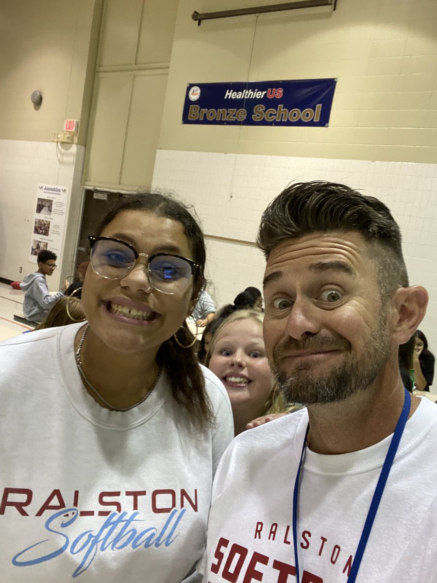 Look who popped in to say Hey today!! Once a ram always a ram. #ramnation <a href="/RRamsSoftball/">Ralston Softball</a> #EAT
