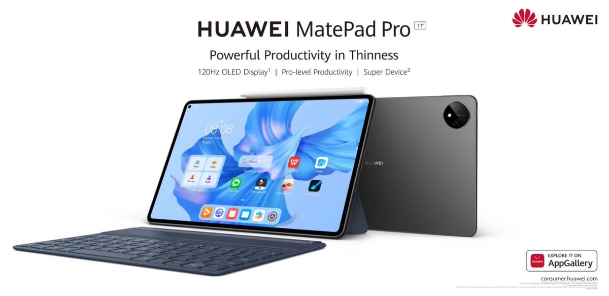 Available Now for Pre-order  Huawei Launches the All-round Stylish and Pro Flagship Tablet – HUAWEI MatePad Pro in the Kingdom of Saudi Arabia ainalalam.com/?p=59604
#HUAWEIMatePadPro 
<a href="/Huawei__KSA/">KSA Huawei</a> 
<a href="/HuaweiArabia/">Huawei Arabia</a> 
<a href="/HuaweiMobileKSA/">هواوي السعودية</a> 
<a href="/ainalalam/">عين العالم Ainalalam</a> 
#rashadiskandrni