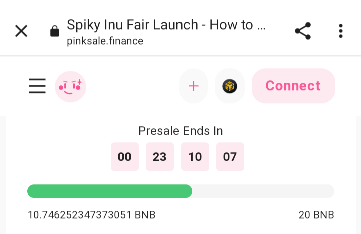 RichFriendzCall's tweet photo. Spikey Inu Presale

Currently live. Less than 10 bnb left before it fills. Supremo (Brother 3 from Brothers Marketing) handling the marketing. DYOR

Yes I invested

#100xgems #100xgem #1000xgems #1000xgem

https://t.co/Zub22Cjx2J https://t.co/AKMgJBiiRb
